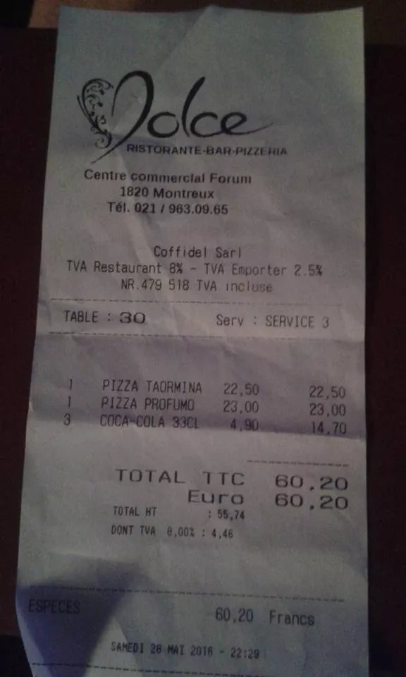 Dolce Ristorante Bar Pizzeria