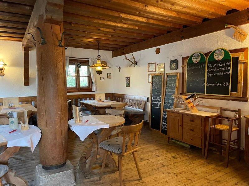 Almhutte auf der Schlegelmulde