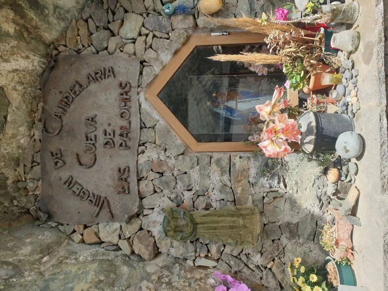 Statue Of The Virgein De Candelaria