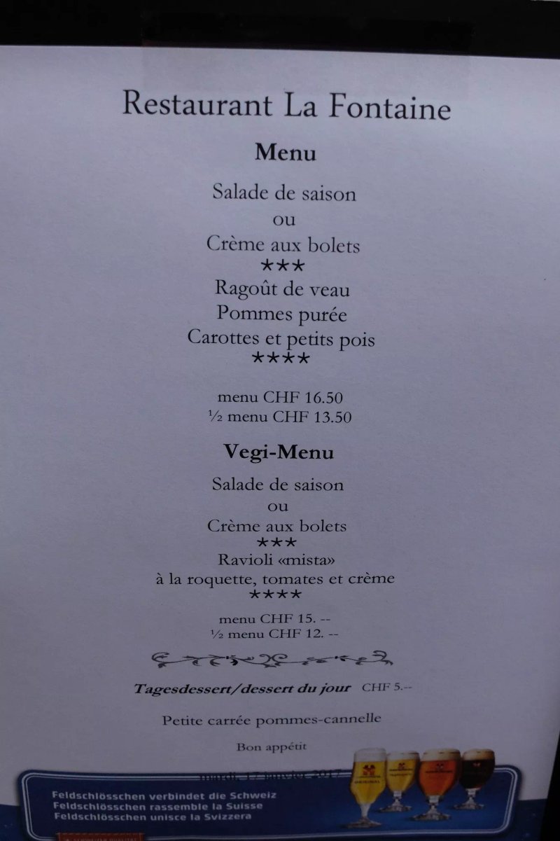 Restaurant La Fontaine