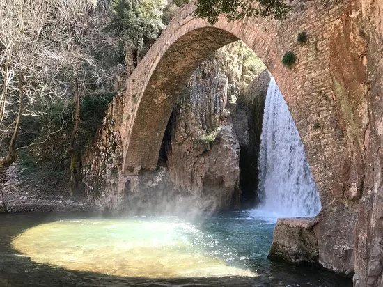 Palaiokarya’s Stone Bridge