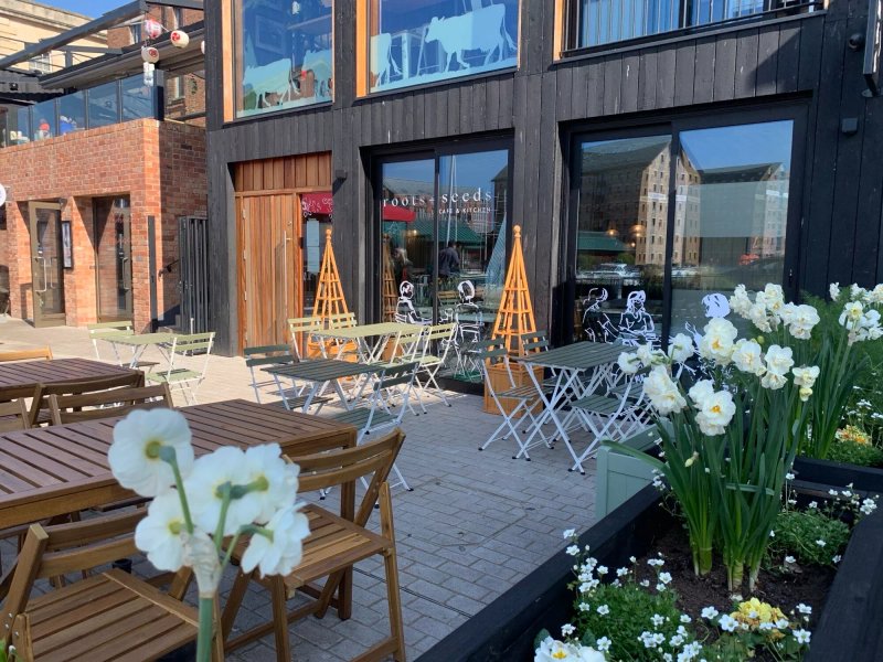 Roots + Seeds Cafe Kitchen Gloucester Food Docks