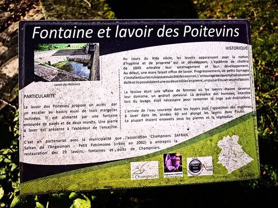 Lavoir Et Fontaine Des Poitevins
