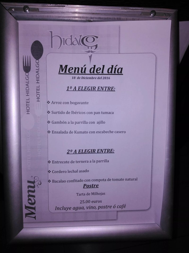 Restaurante Hotel Hidalgo