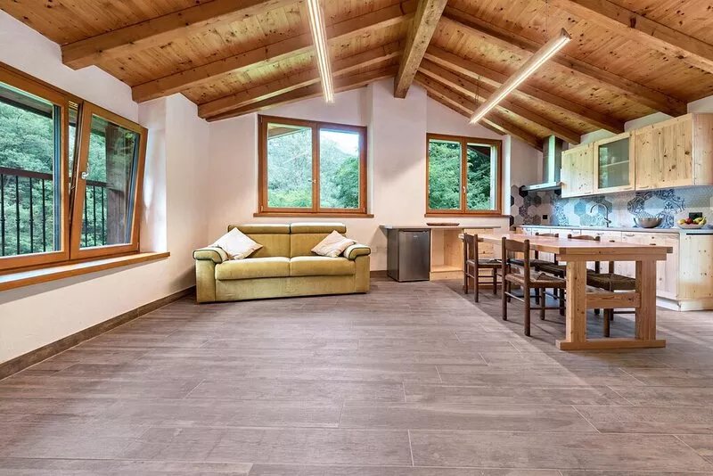 Apartment Casa al Mulino with Mountain View, Wi-Fi & Garden