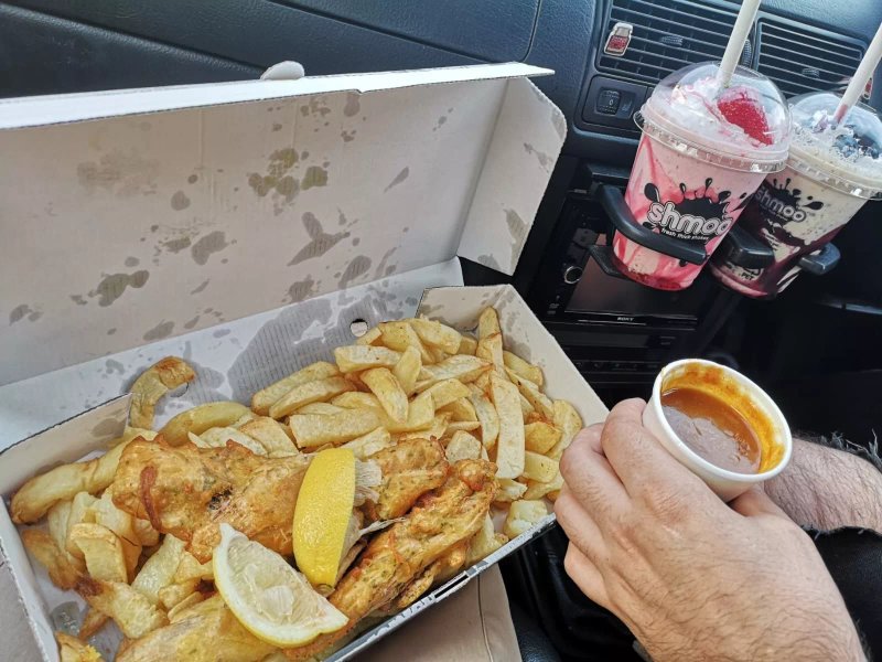 Traditional Fish & Chips At No8