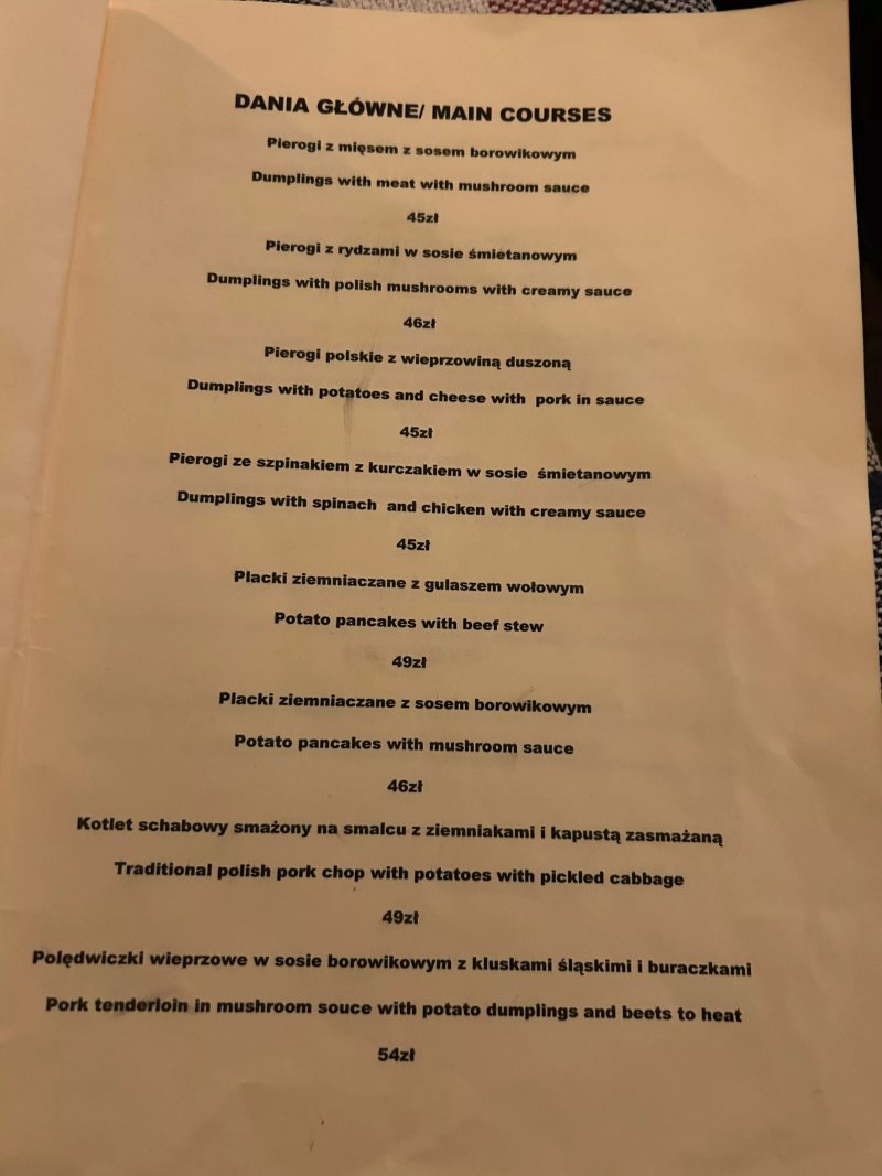 Restauracja Polska