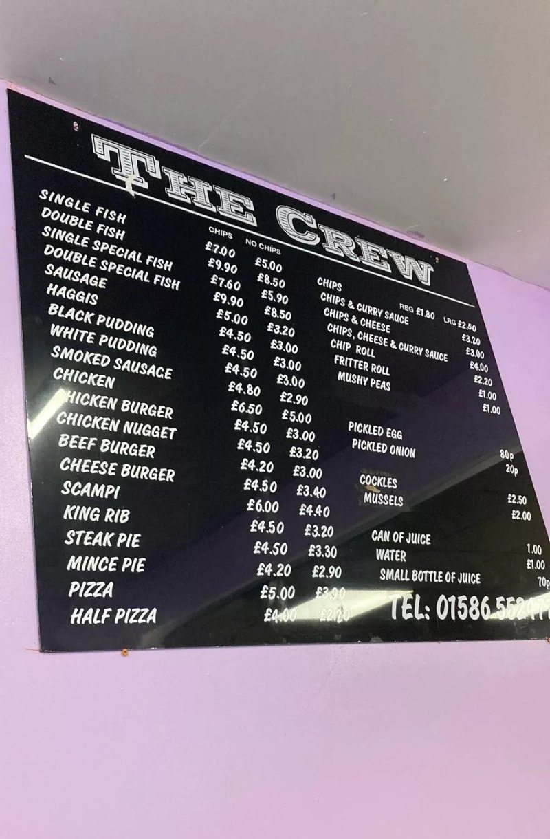 The Crew Fish And Chip Shop