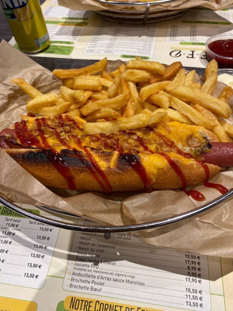 French Fries Diner Ffd