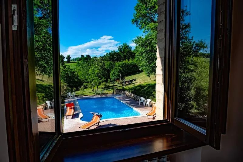 La pieve country house, villa, pool, relax, dreams house, sibillini, playground