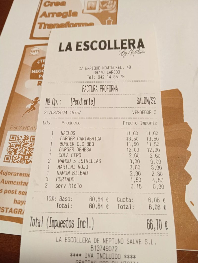 Hamburgueseria La Escollera By Neptuno
