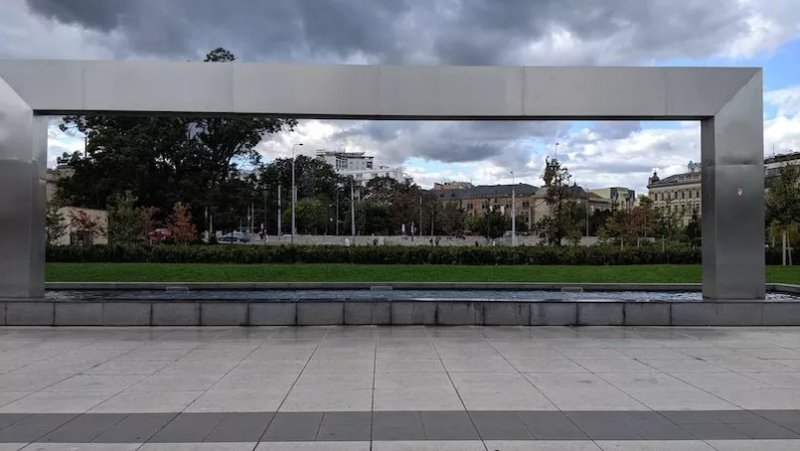 Framed Fountain