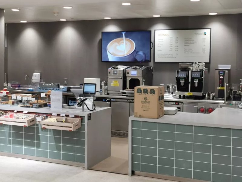 Waitrose coffee shop