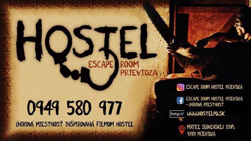 Escape room Hostel Prievidza