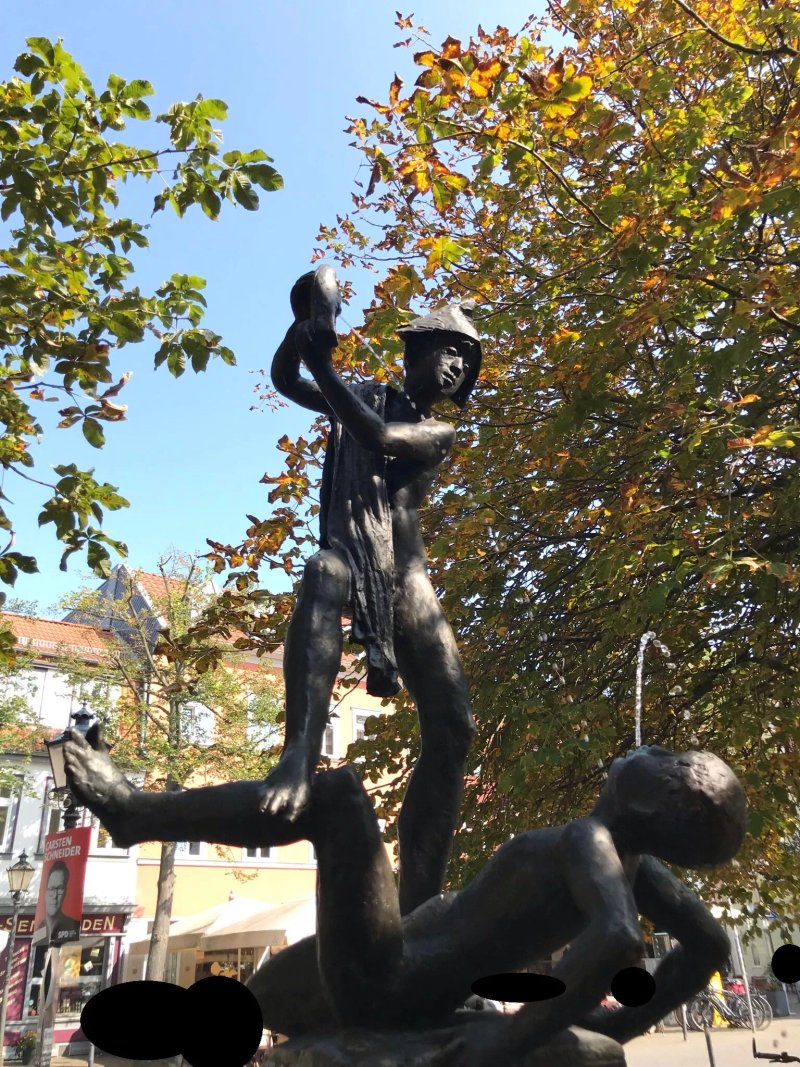 Brunnen "Raufende Knaben"