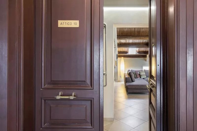 Exclusive Roman Attic: Between Vatican, Trastevere & Piazza Navona