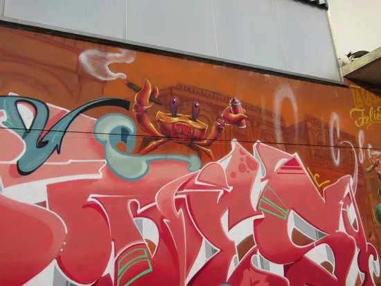 Fresque Viva Cuba!
