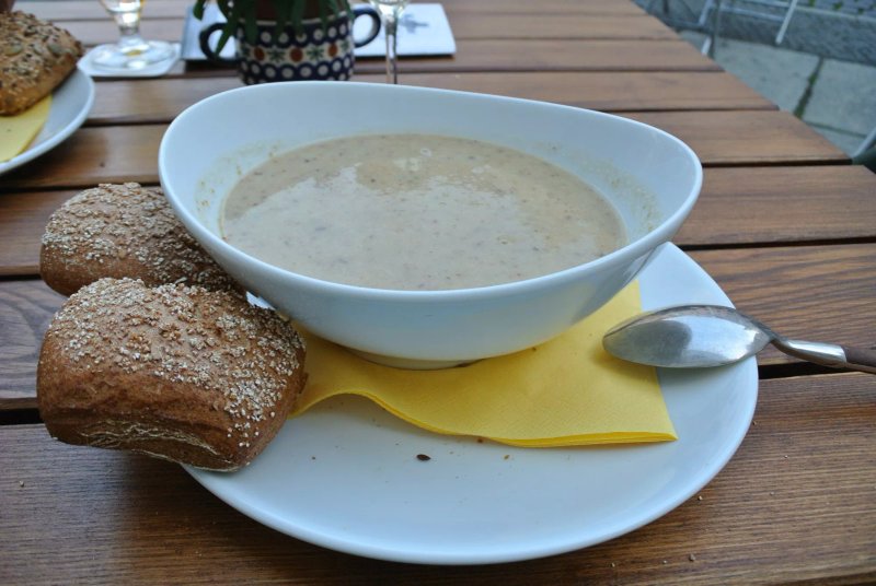Kaffee am Flusterbogen