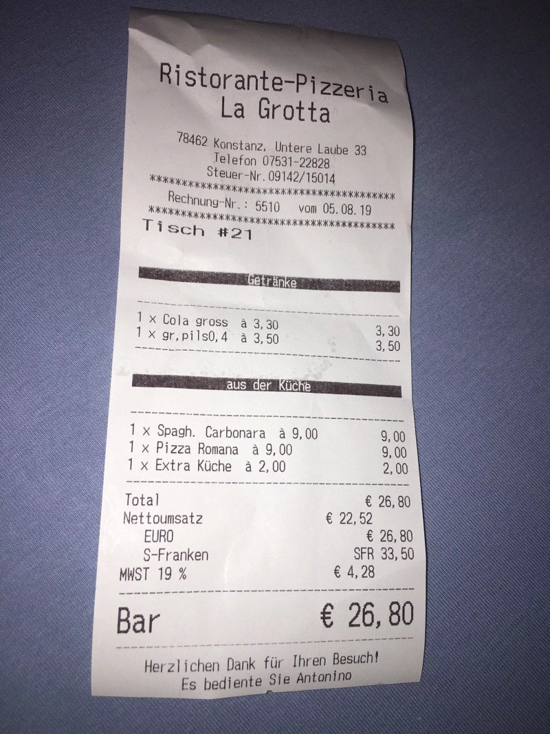 Ristorante Pizzeria La Grotta