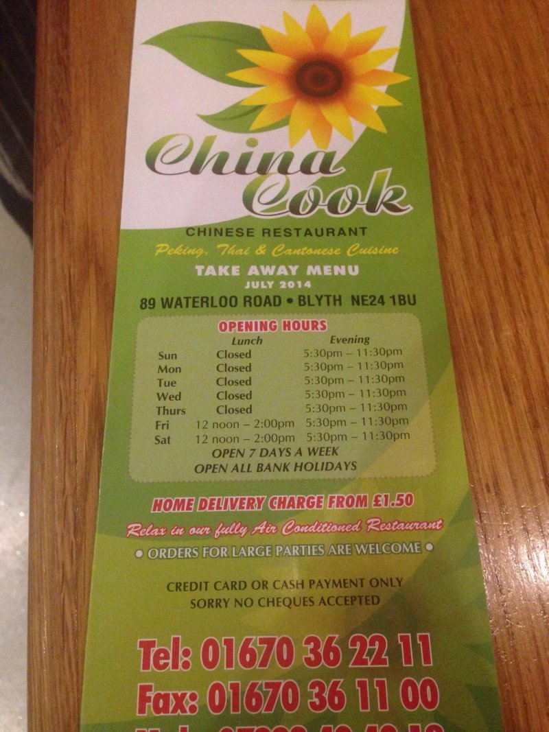 China Cook