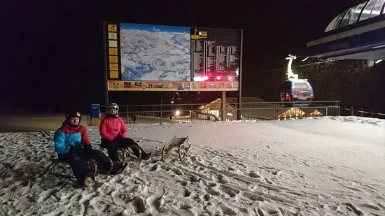 Toboggan Runs in St. Anton am Arlberg