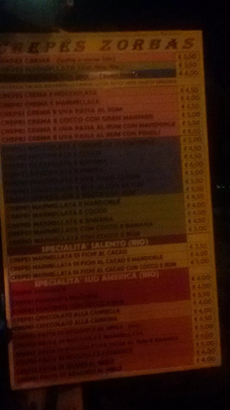 Crepes Zorbas