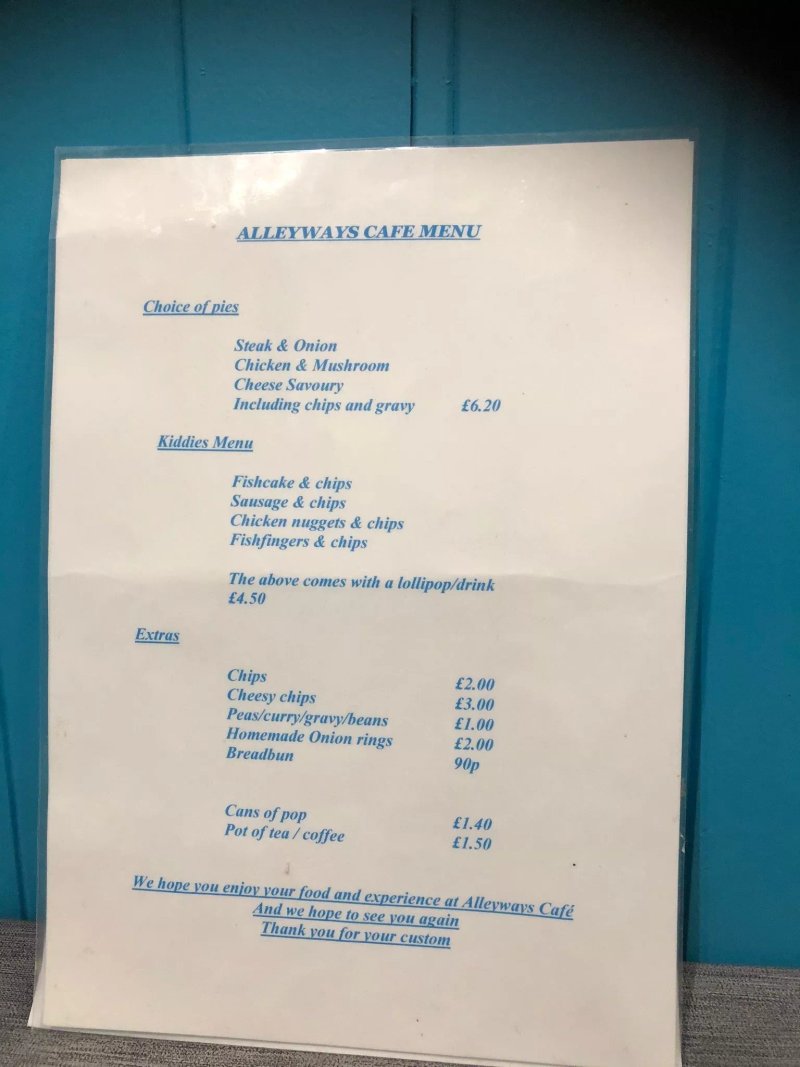 Alleyways Fish and Chips