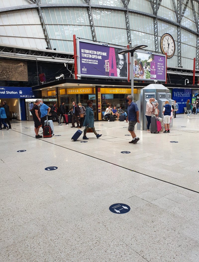 Liverpool Lime Street Railway Station Clock
