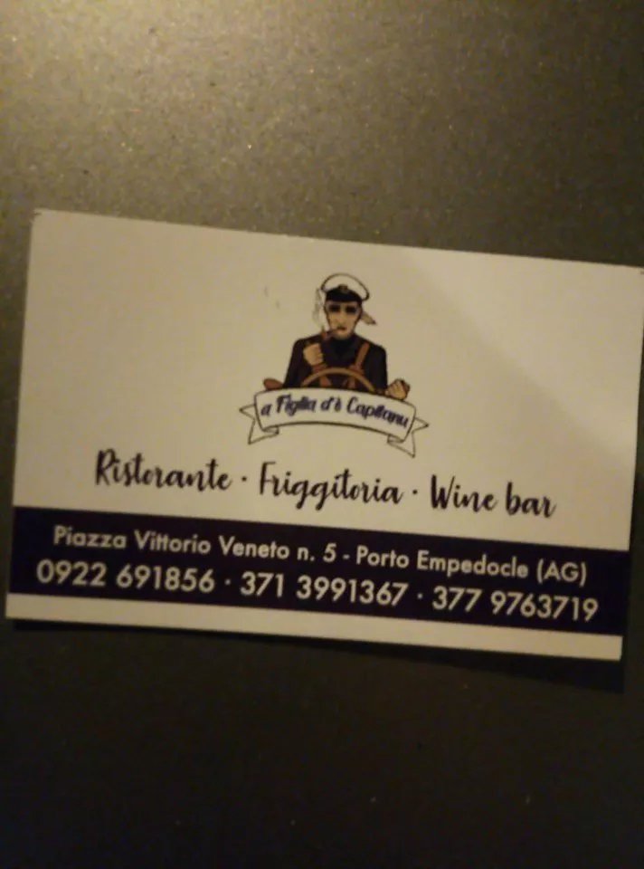 A Figlia d'ò Capitanu Friggitoria Ristorante
