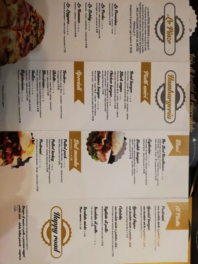 Roadhouse Bar Food & Drink