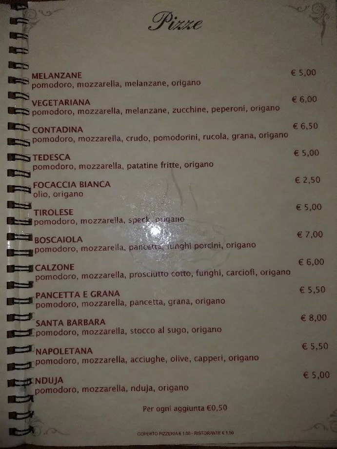 Ristorante Pizzeria S. Barbara