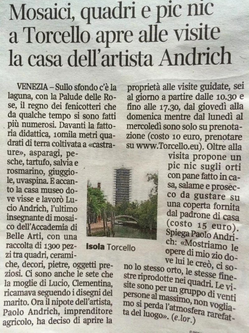 Casa d'Artista Lucio Andrich