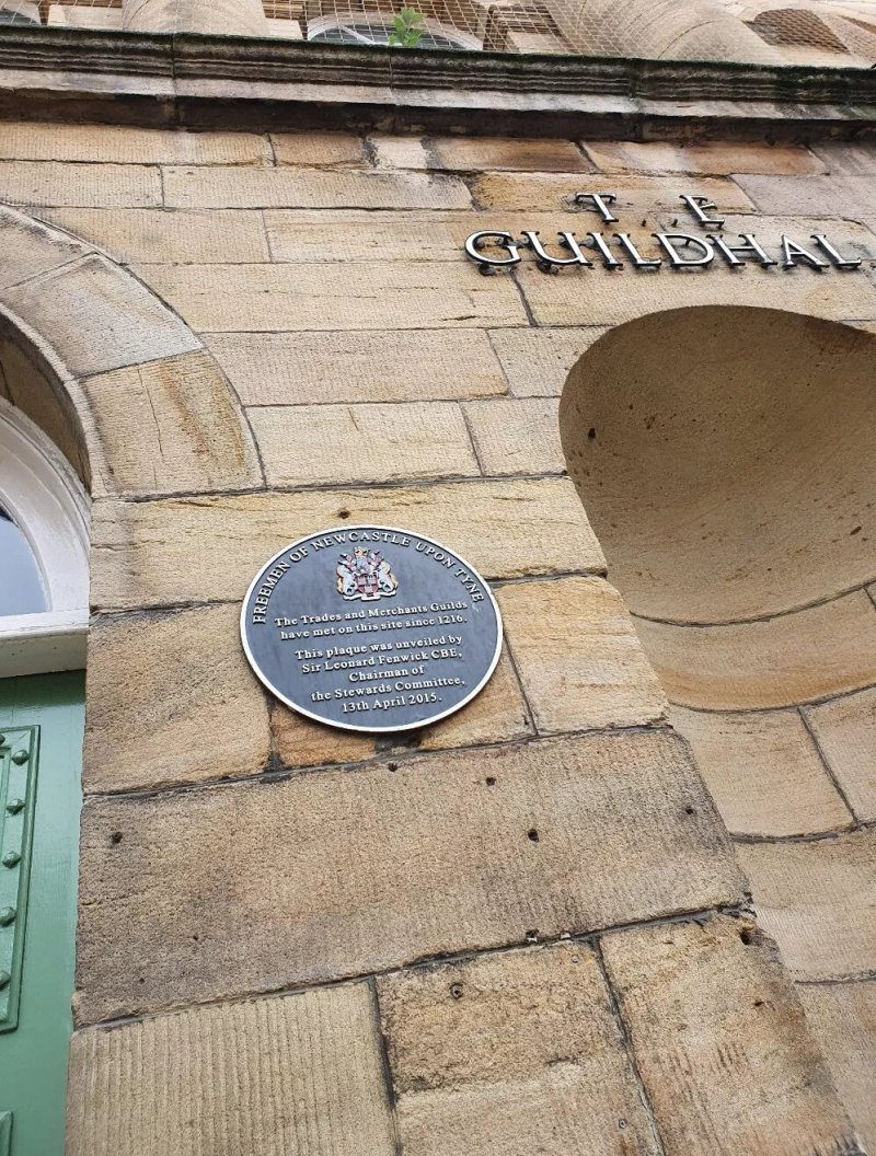 The Guildhall Blue Plaque