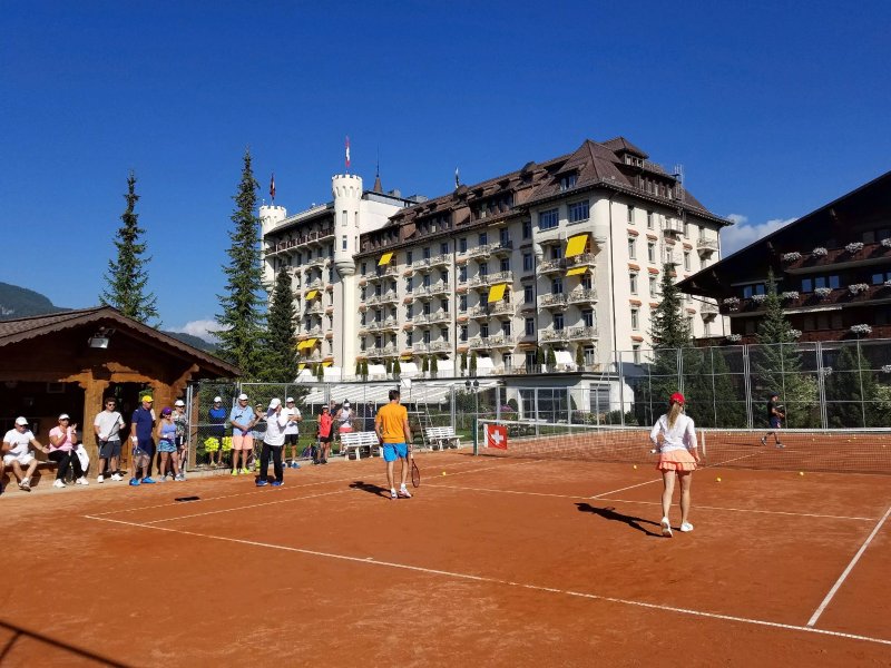 Gstaad Palace Roy Emerson Tennis Weeks