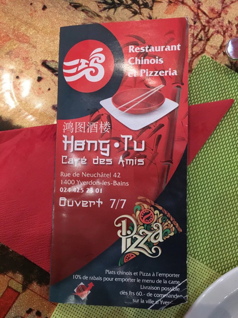Restaurant des Amis  Hong Tu