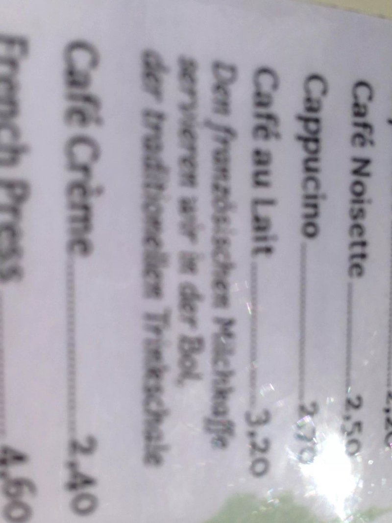 Cafe par ici!