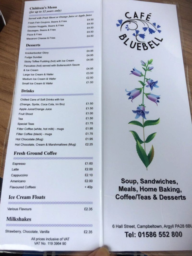 Cafe Bluebell