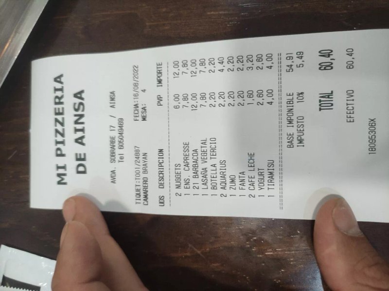 Mi Pizzeria De Ainsa