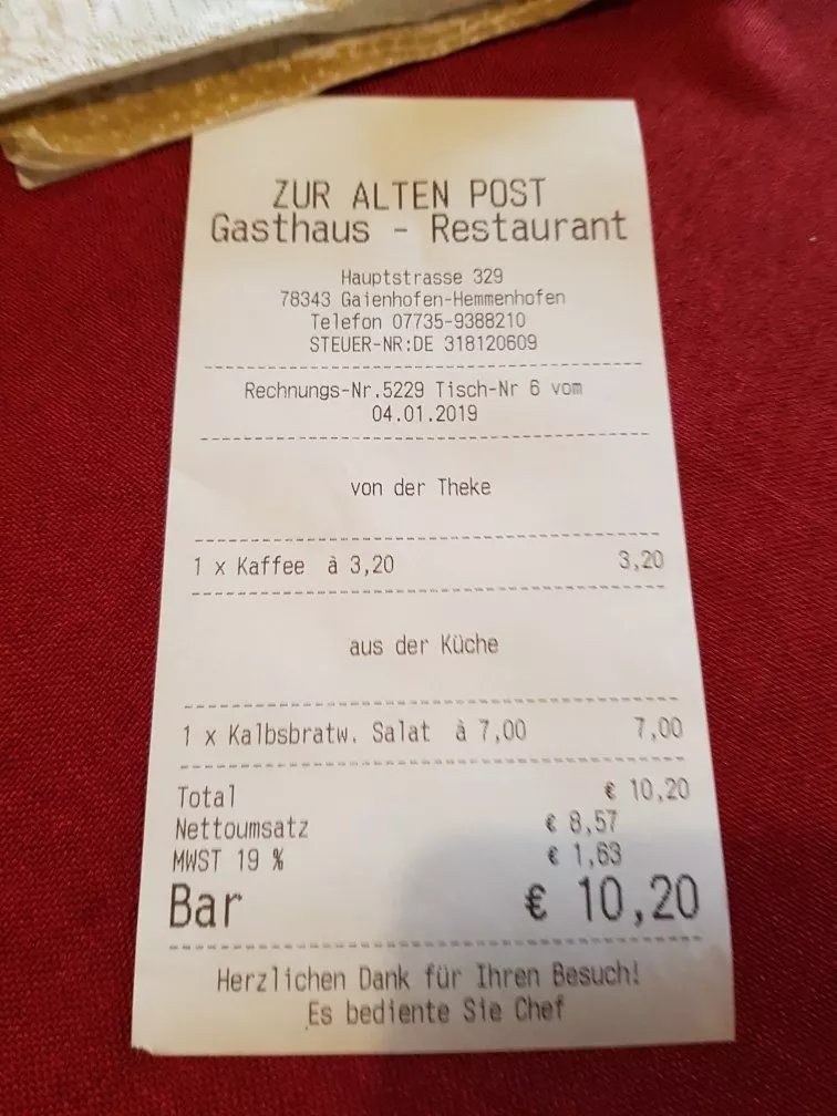 Gasthaus Zur Alten Post
