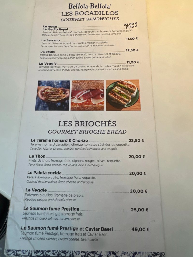 Bellota-Bellota Roissy CDG T2F