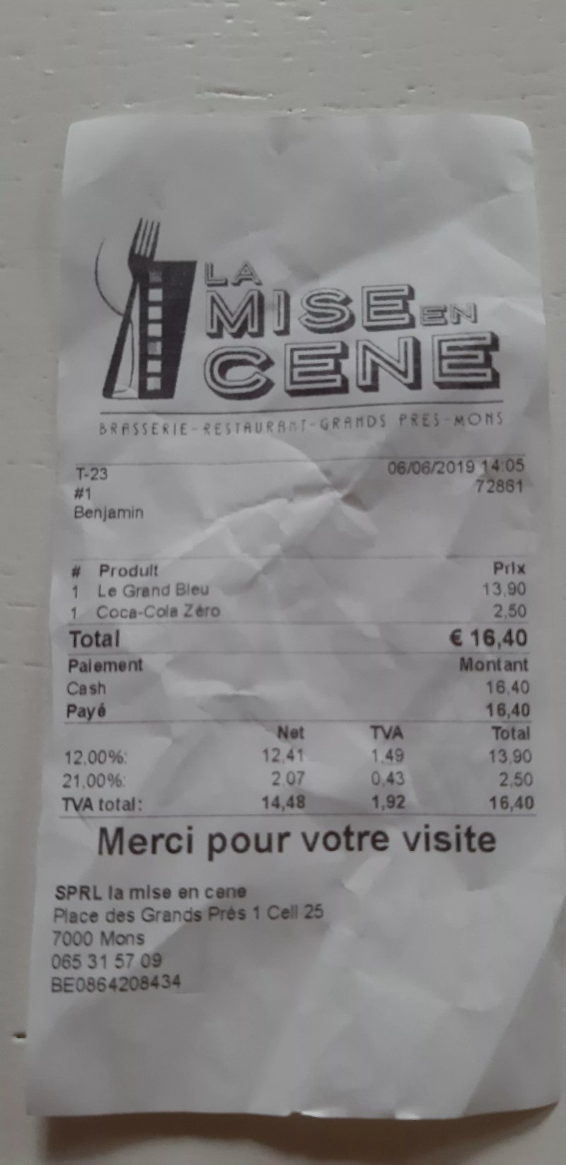 La Mise en Cene