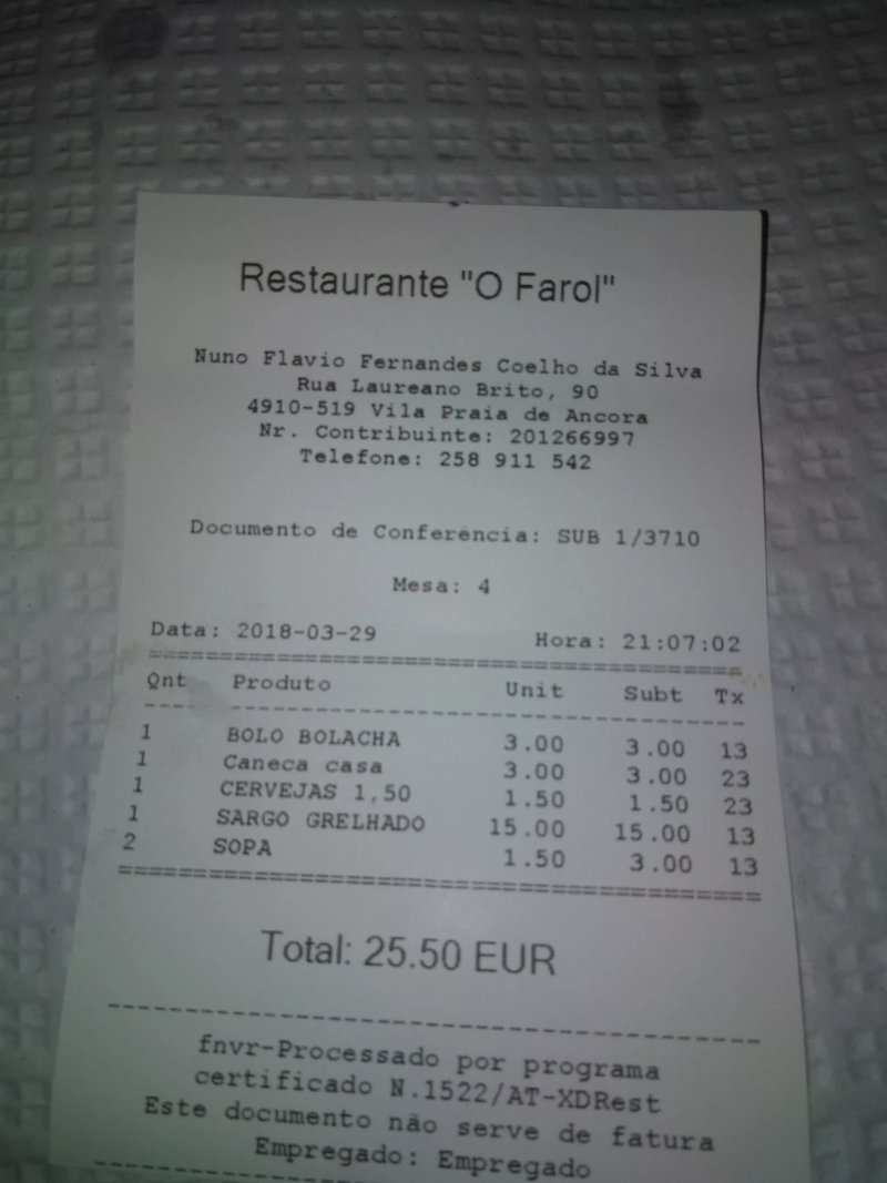 Restaurante O Farol do Portinho