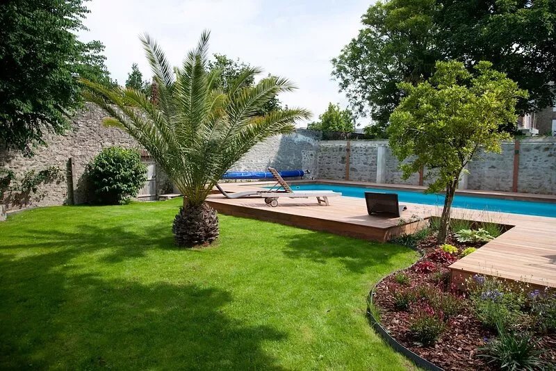Small town house with swimming pool