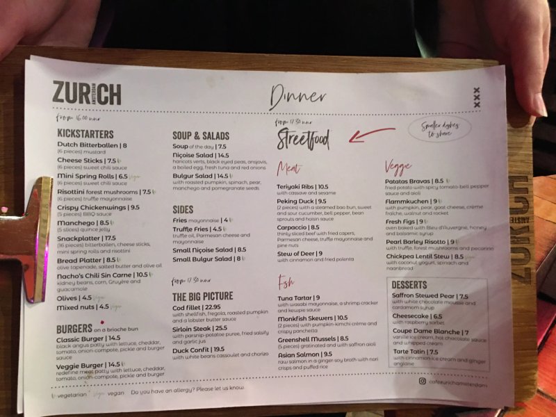Cafe Zurich