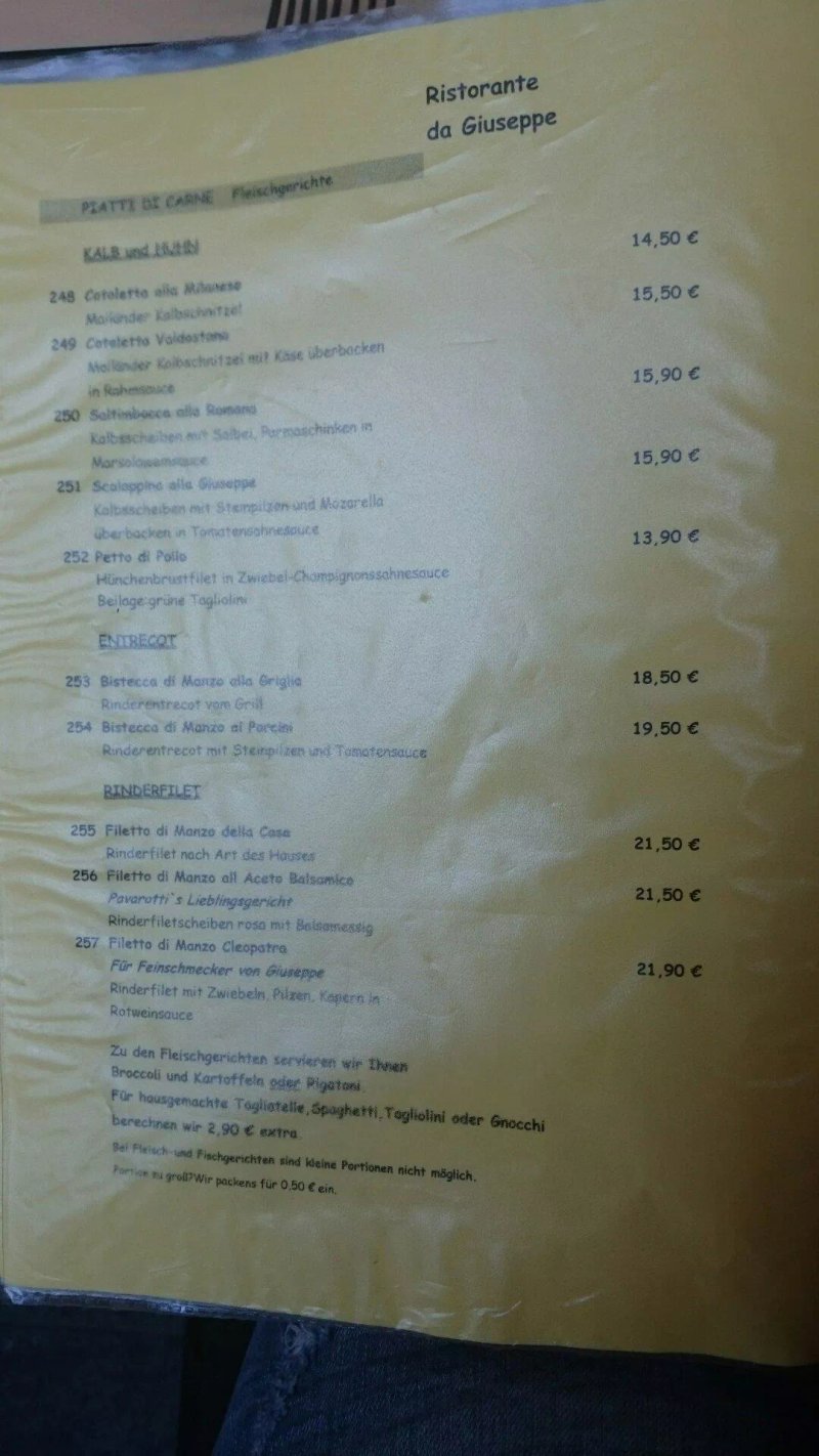 Ristorante da Guiseppe