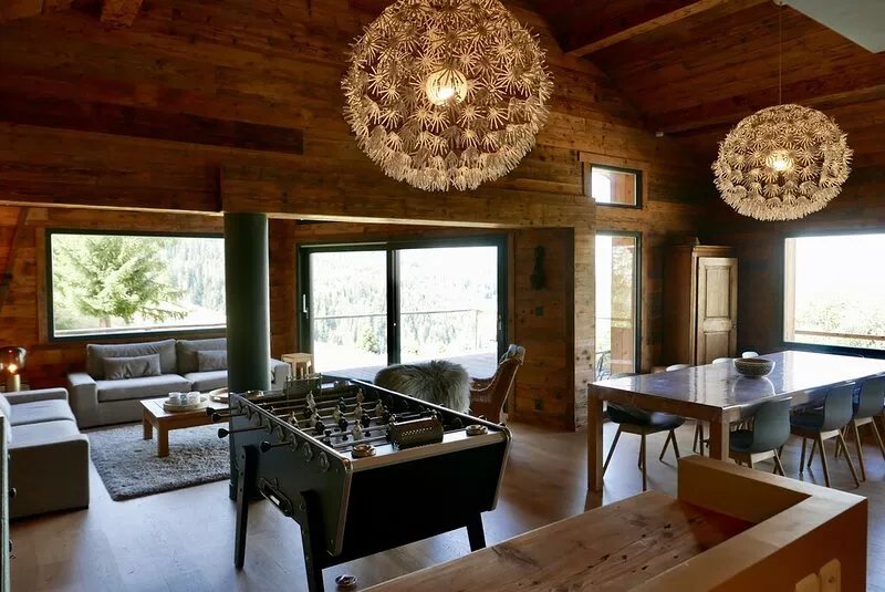 Luxurious chalet 12/16pp 250M2 La Plagne renovated in 2013. Ski in - ski out