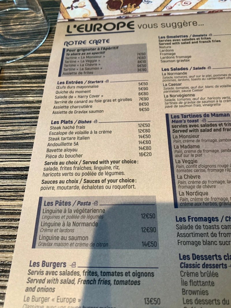 Brasserie de l'Europe