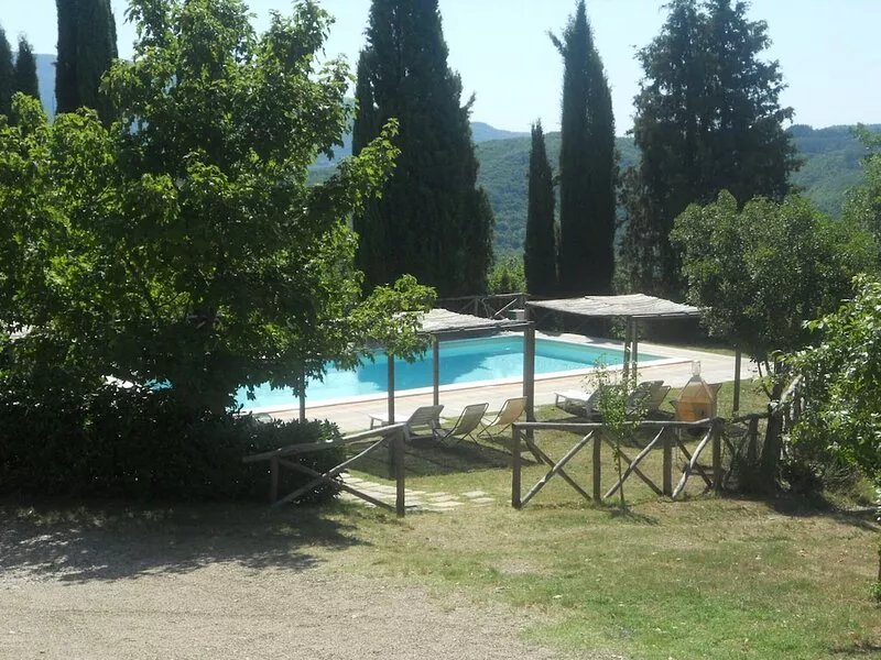Farmhouse with pool large estate in the heart of the Tuscan countryside