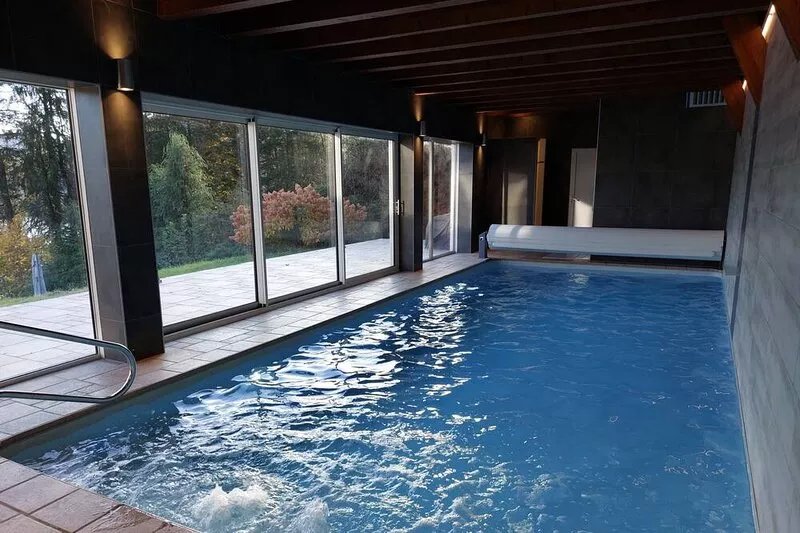 Unique luxury chalet in Gérardmer with heated indoor pool