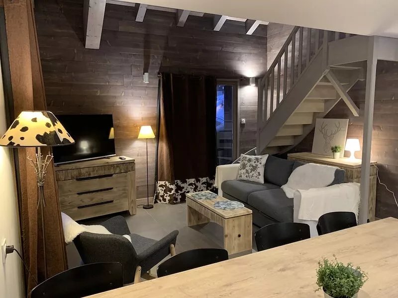 Magnificent renovated flat in La Plagne-Les Coches